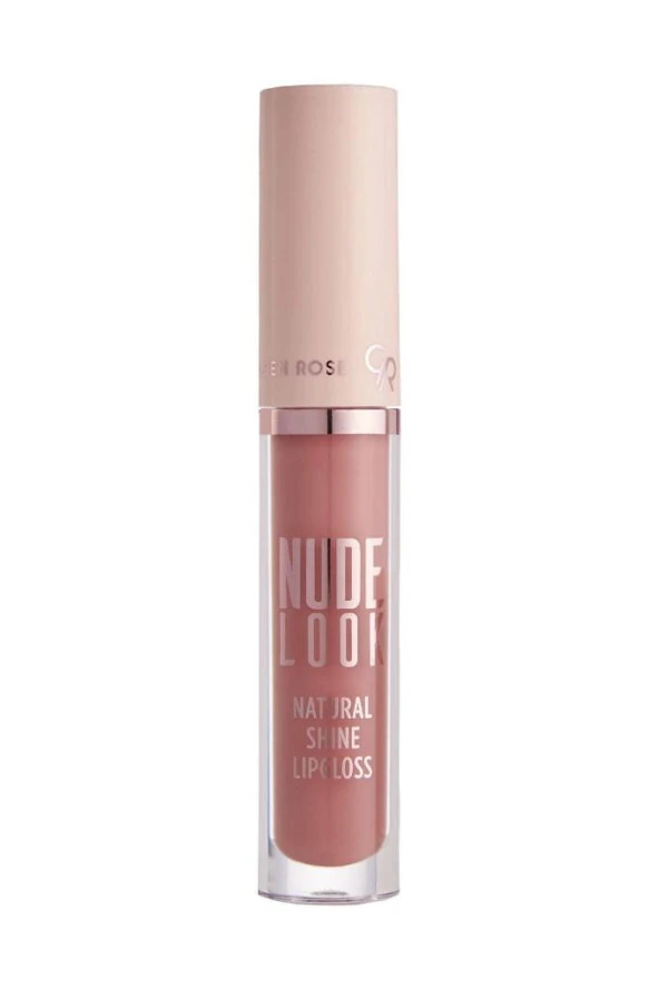 Golden Rose Nude Look Natural Shine Lipgloss No:03 Coral Nude - Naturel Renkli Dudak Parlatıcısı
