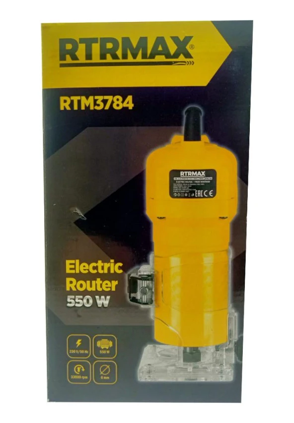Rtrmax Rtm3784 Formika Tıraşlama El Freze Makinası - 7