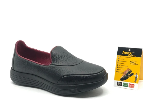 Forex Dr.Tavsiyeli %100 Hakiki Deri Kadın Babet Ayakkabı - Resim 2