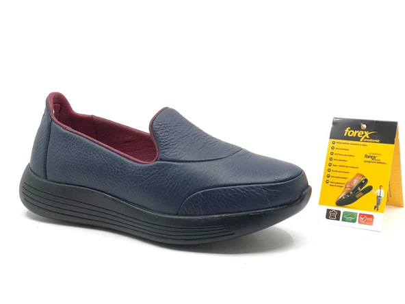 Forex Dr.Tavsiyeli %100 Hakiki Deri Kadın Babet Ayakkabı - Resim 6