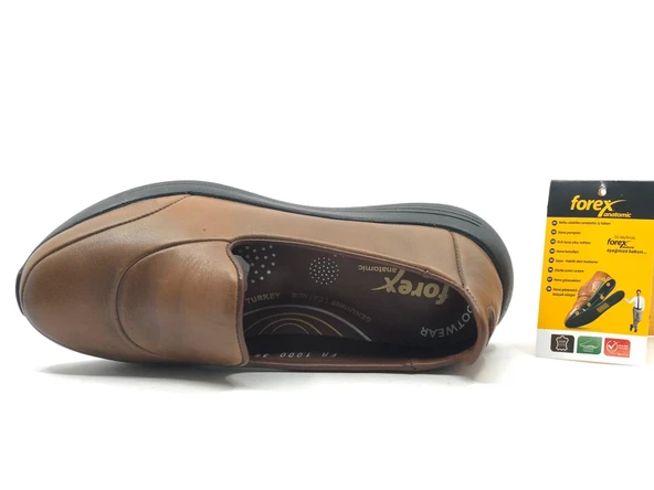 Forex Dr.Tavsiyeli %100 Hakiki Deri Kadın Babet Ayakkabı - Resim 19