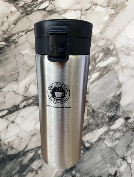 Arow Süper Trend Çift Katmanlı Termos - 500 ML - D-281-İnox - 2