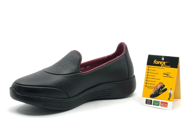 Forex Dr.Tavsiyeli %100 Hakiki Deri Kadın Babet Ayakkabı - Resim 13