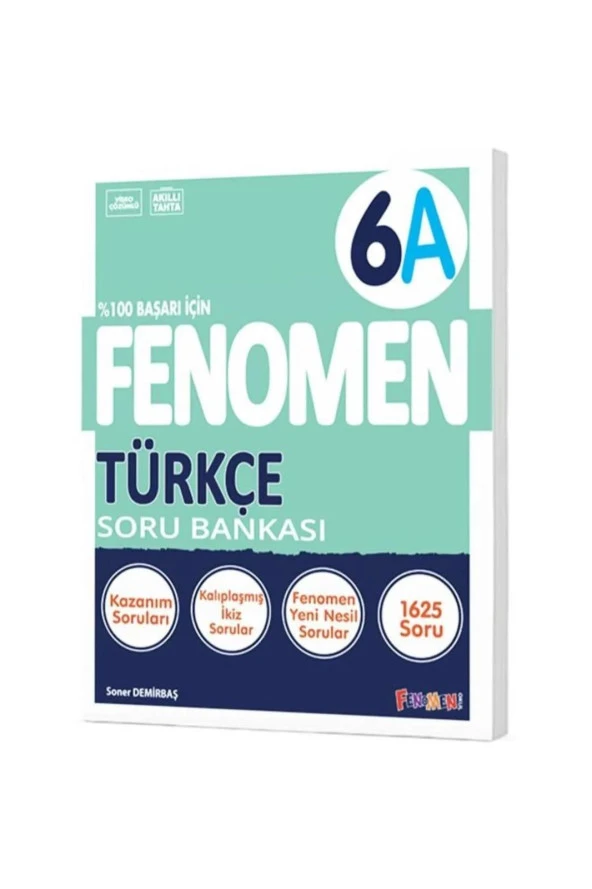 FENOMEN 6 TÜRKÇE (A) SORU BANKASI