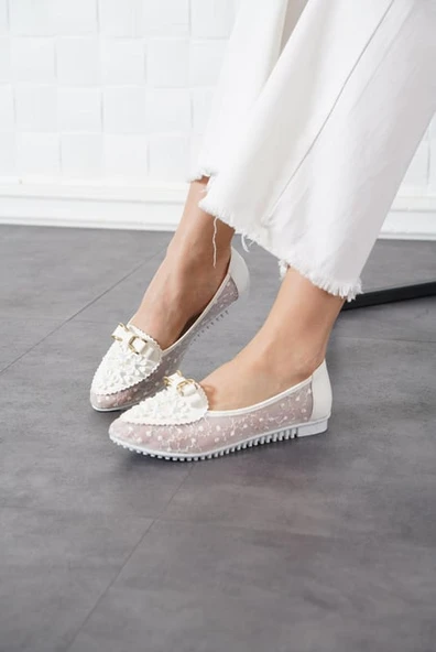 Feles Dantel Tetaylı Kadın Babet - Resim 12