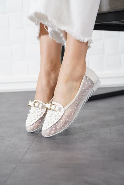 Feles Dantel Tetaylı Kadın Babet - Resim 3