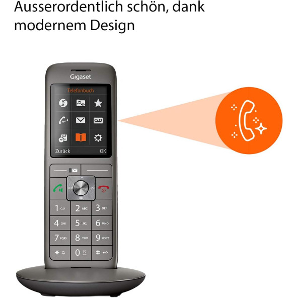 Gigaset CL660 Renkli Ekran Handsfree Telsiz Telefon - 2
