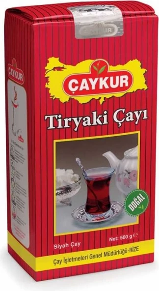 Çaykur Tiryaki Çayı 500 Gr 12 Adet