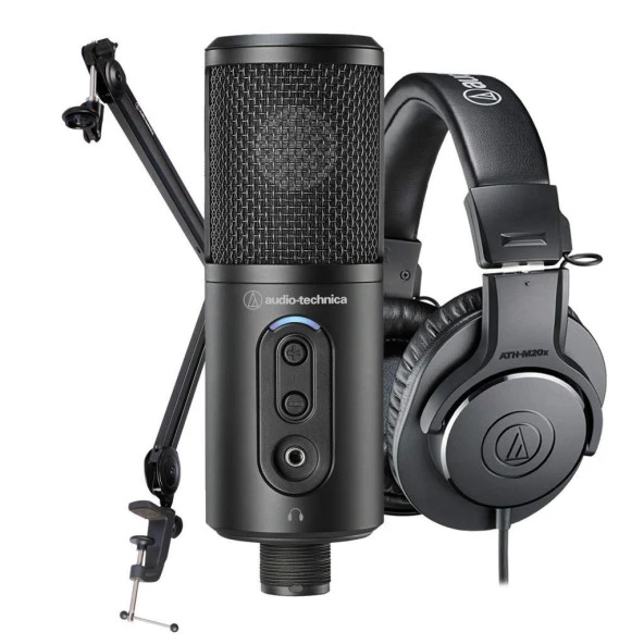 Audio Technica Creator Pack Yayın, Podcasting ve Oyuncu Kayıt Paketi