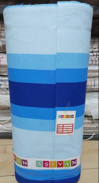 Balkon Perdesi Branda Kumaşı Metrelik (En 150cm)-Mavi A.Mavi - 2