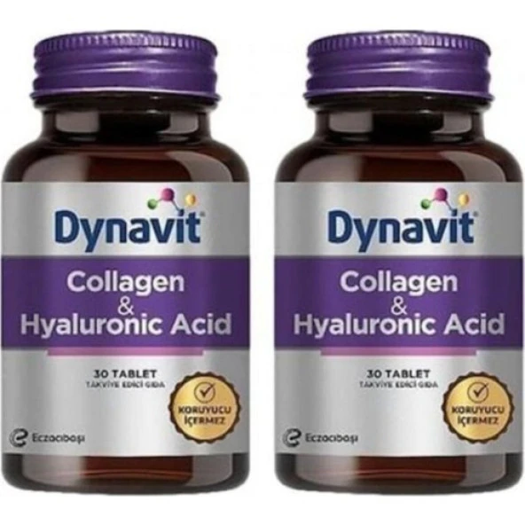 Dynavit Collagen Hyaluronic Acid 30 Tablet 2 Adet