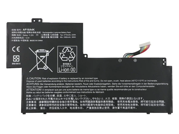 RETRO Acer Aspire SF113-31, AP16A4K Notebook Bataryasi ürün görseli