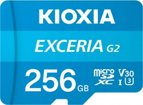 KIOXIA LMEX2L256GG2 256GB MICRO SDXC G2 100MB/s
