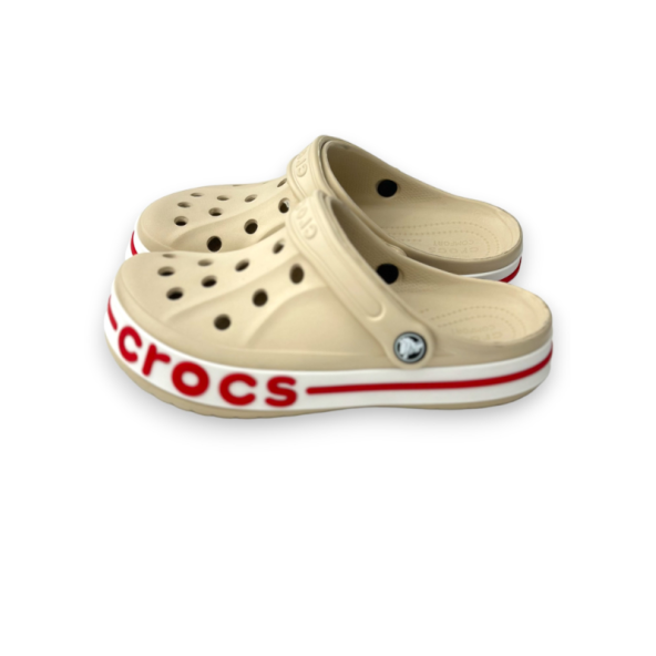 Crocs Bayaband Bej/Kırmızı