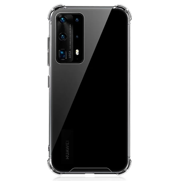 Huawei P40 Pro Uyumlu Kılıf  Nitro Anti Shock Silikon