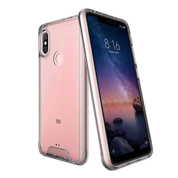 Xiaomi Redmi Note 6 Pro Kılıf Gard Silikon