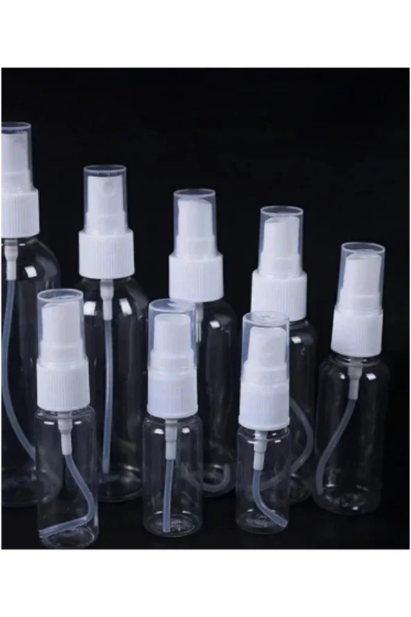 Sprey Başlıklı Boş şişe 50ml 4500 Adet + 16 Kolonya Hediye