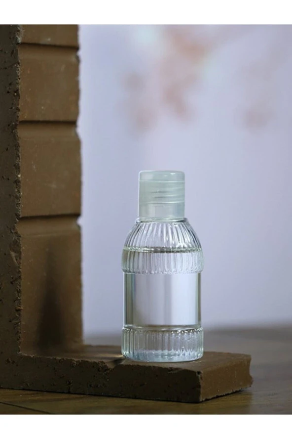 Flip Top Kapaklı Est Likit Mürekkep Dezenfektan Kolonya Boş Şişesi 20 Adet 50 ml - 50 ml ürün görseli 1