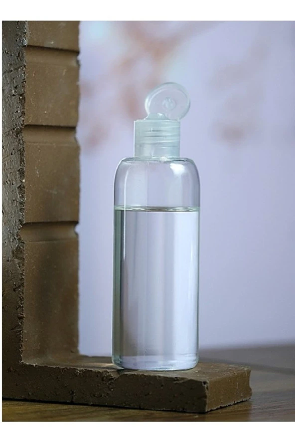 52 Adet 50 Ml Boş Flip Top Kapaklı Kolonya - Dezenfektan Şişesi - 50 ml - 2