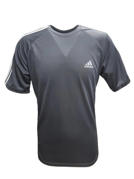 Adidas 2373 Erkek Sereno Mensh Kısa Kol Şeritli T-shirt - 11