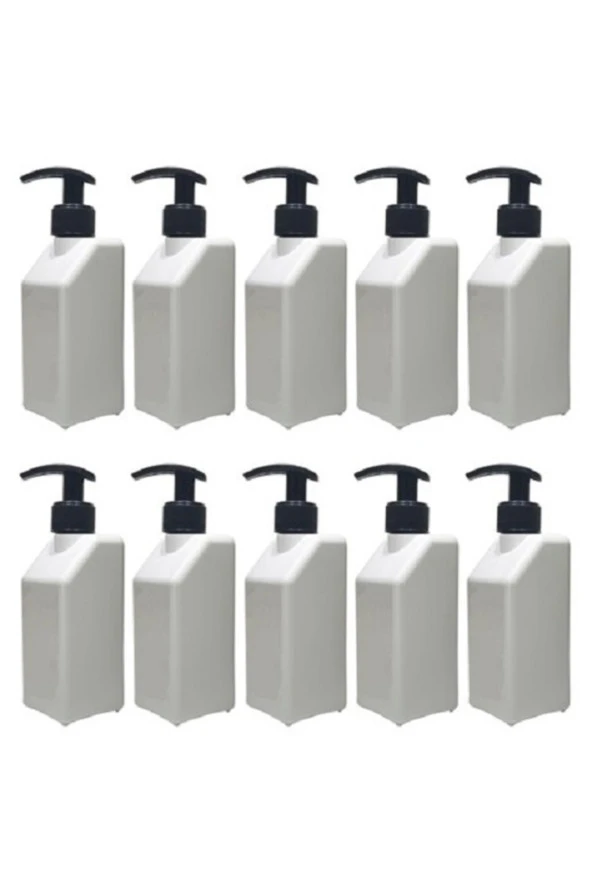 10 Adet 1 Lt - 1000 ml Pompalı El Dezenfektanı Sıvı Sabun Boş Şişe Bidonu - Resim 2
