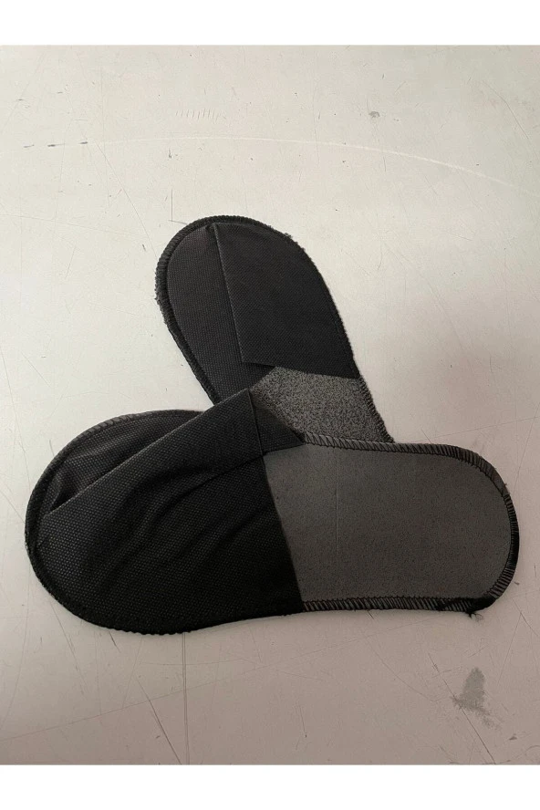 Tek Kullanımlık Terlik Otel Terliği Eva Terlik Siyah 100 Çift - Resim 2