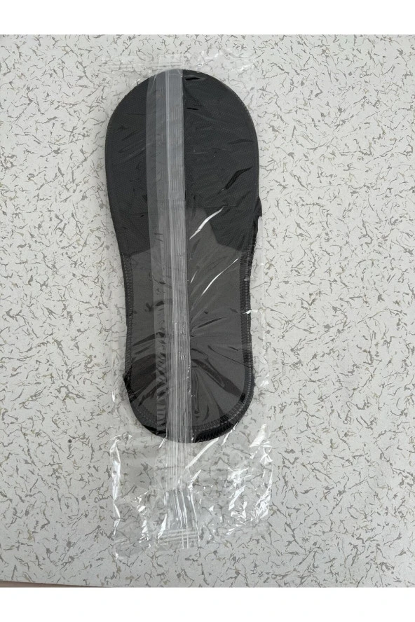 Tek Kullanımlık Terlik Otel Terliği Eva Terlik Siyah 100 Çift - Resim 4