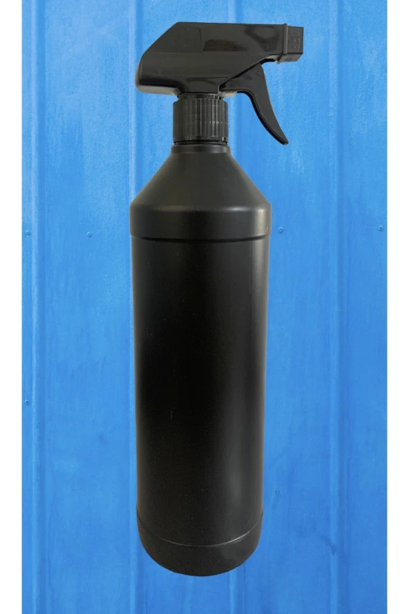 1000 Cc Siyah Sprey Kapaklı Şişe 10 Adet ürün görseli 1