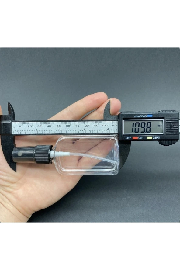 50 Cc Yassı Plastik Şişe - Siyah Spreyli - 50 Ml Spreyli Şişe 50 Adet - Resim 3