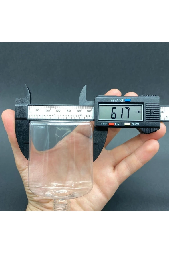 100 Cc Yassı Plastik Şişe - Siyah Spreyli - 100 Ml Spreyli Pet Şişe (20 Adet) - Resim 4