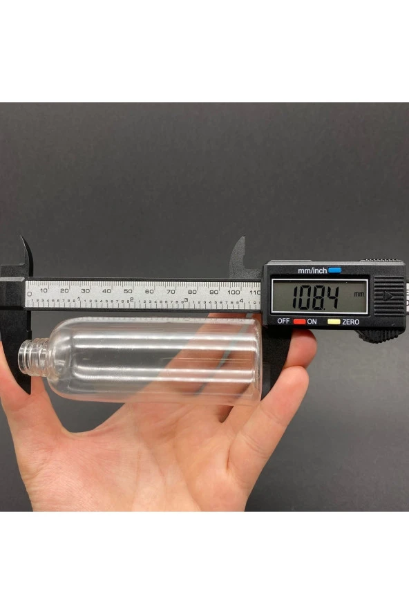 100 Cc Plastik Şişe - Beyaz Kapaklı - 100 Ml Kapaklı Pet Şişe 50 Adet - Resim 4