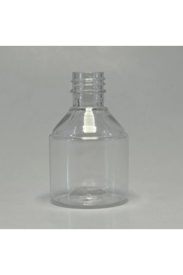 250 Adet Baskısız Dekoratif Boş Şişe Standart Otel Tipi 50 ML Damacana Şişe Şeffaf Hediyelik - 3