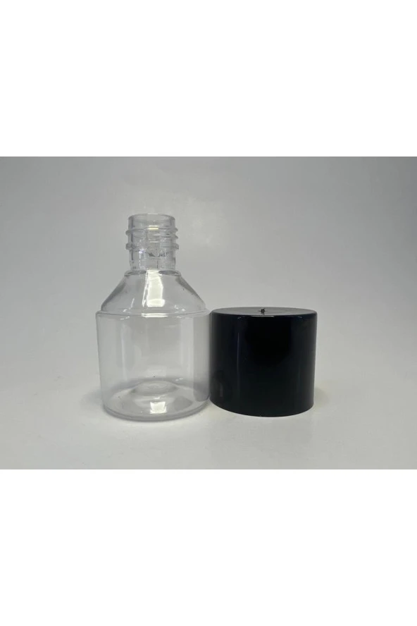 250 Adet Baskısız Dekoratif Boş Şişe Standart Otel Tipi 50 ML Damacana Şişe Şeffaf Hediyelik - 5