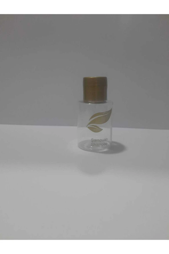 500 ADET GOLD BASKILI BOŞ MİNİ ŞAMPUAN ŞİŞESİ. 30 ML OTEL TİPİ ŞAMPUAN ŞİŞESİ ürün görseli 1