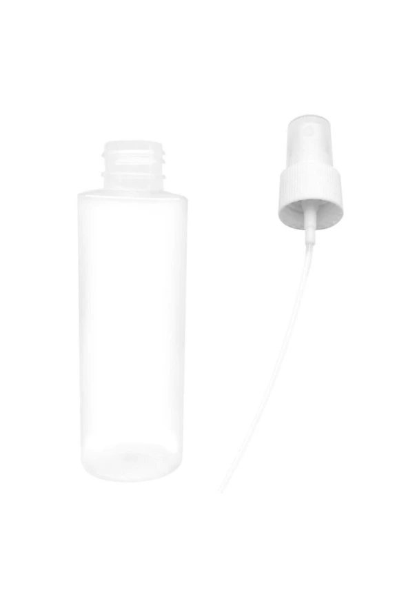 Sprey Kapaklı Dezenfektan Ve Kolonya Boş Şişesi 100 Adet 50 ml - 2