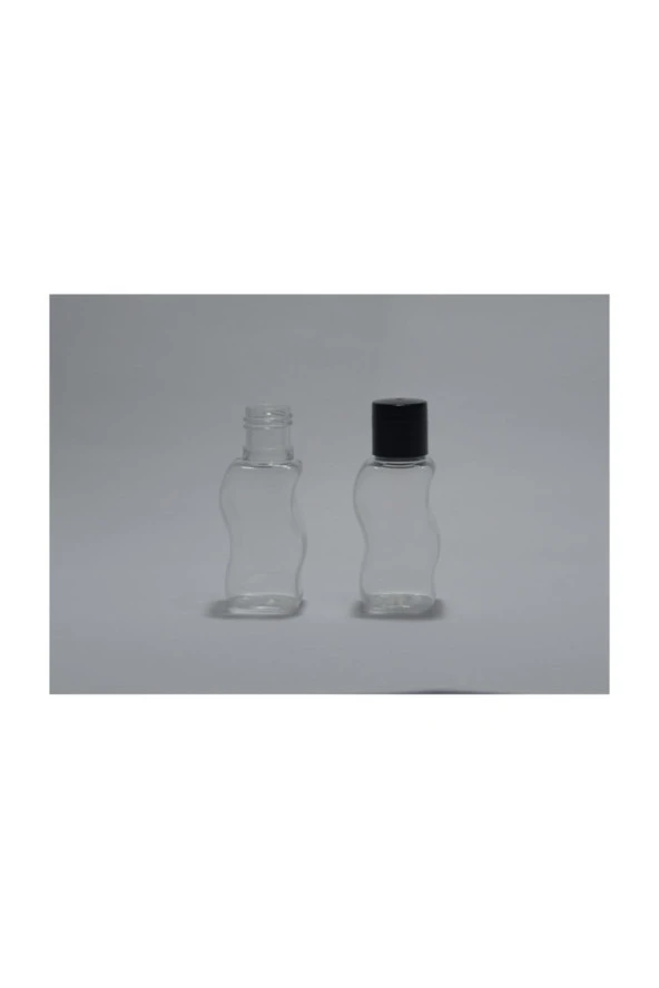 100 Adet Boş Şişe 30 ml, Boş Plastik Seyahat, Şampuan, Krem Şişesi