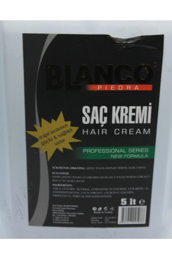 Blanco Saç Kremi 5 Lt. - 2