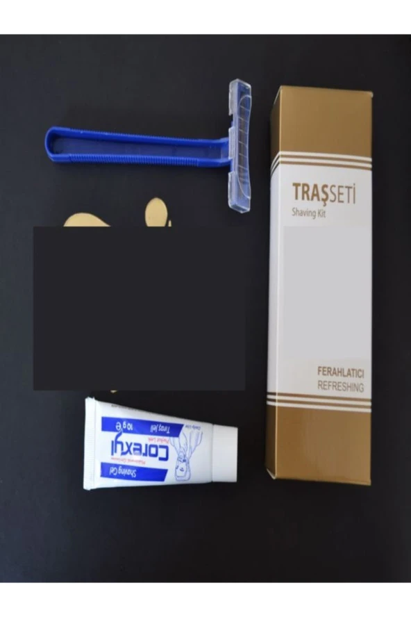 Otel Tipi Tıraş Seti Tıraş Bıçağı + Jel 60 Adet ürün görseli