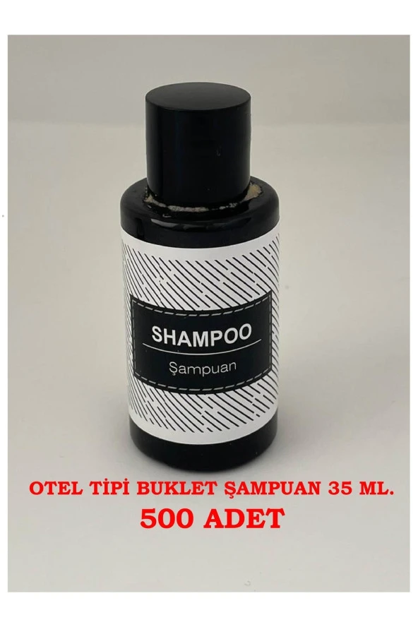 Otel Tipi Buklet Şampuan 35 Ml. 500 Adet ürün görseli 1