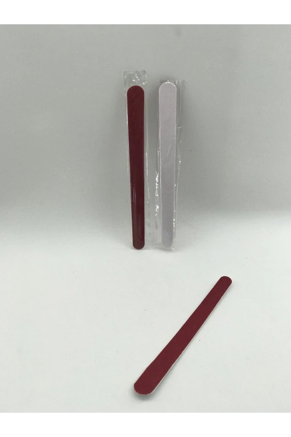 100 Adet Tırnak Törpüsü Tek Kullanımlık Otel Tırnak Törpüsü Tahta Tırnak Törpüsü 10 Cm - Resim 4