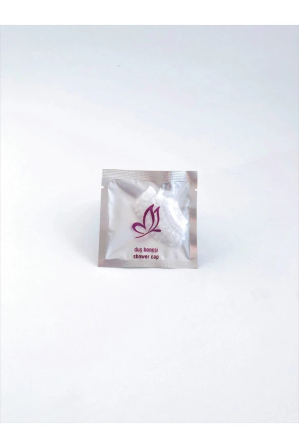 Silver Otel Buklet Duş Bonesi 500 Adet - Resim 2