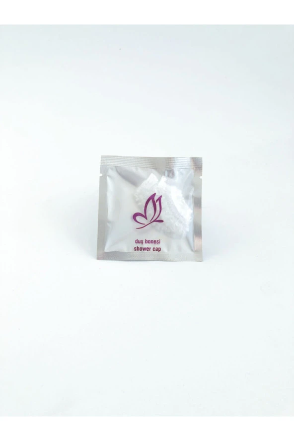 Silver Otel Buklet Duş Bonesi 500 Adet - Resim 3