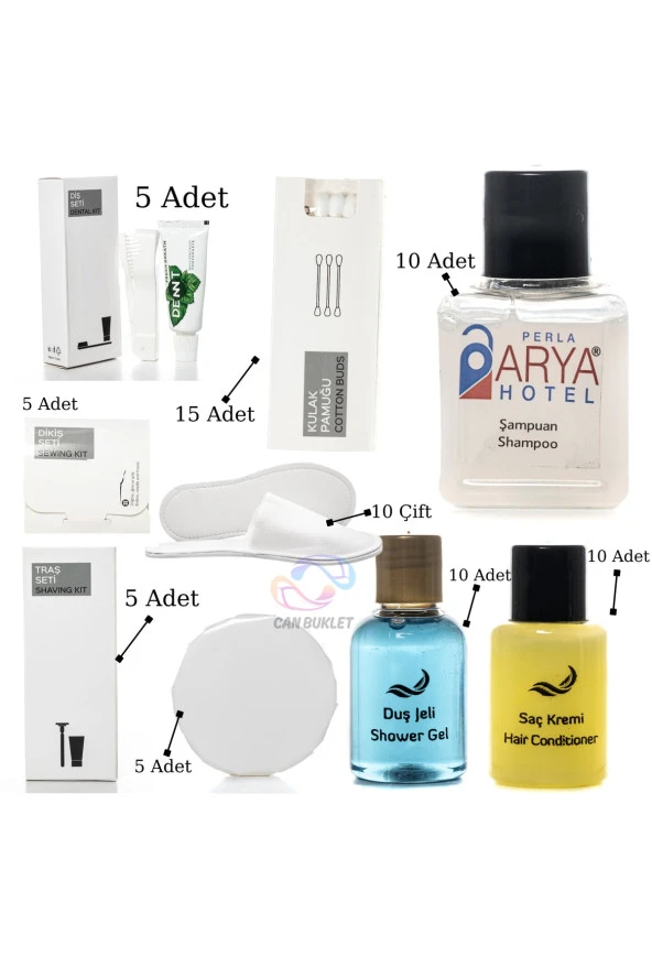 Kamp Tatil Ve Seyahat Için Kişisel Bakım Ve Seyahat Seti - Resim 2
