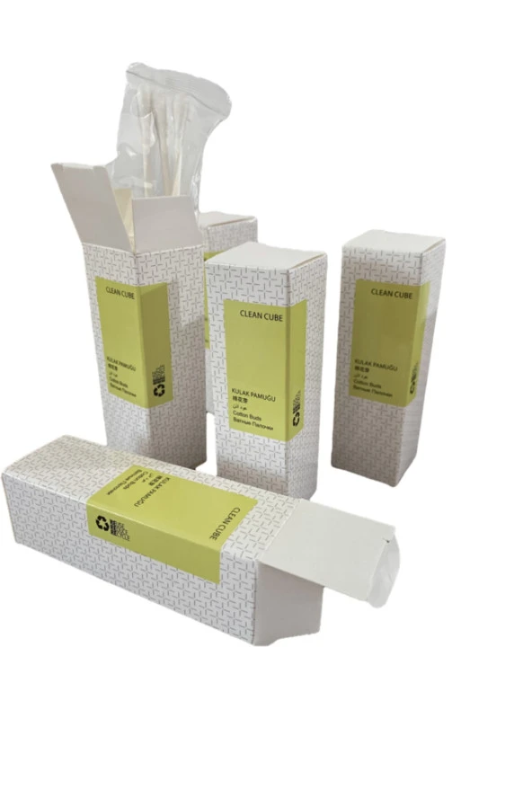 420 Adet Özel Kutulu 3’lü Hijyenik Otel Tipi Kulak Pamuğu ürün görseli 1