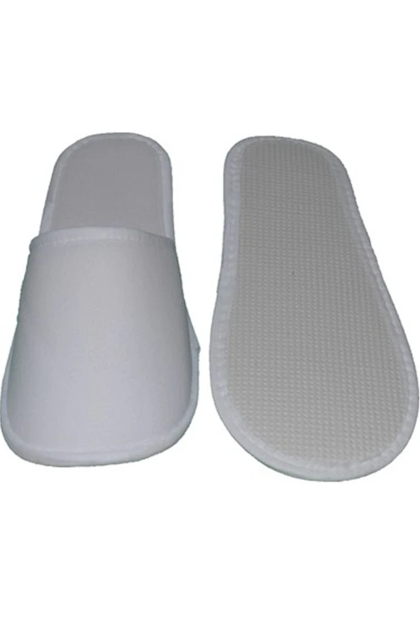 50 Çift 3mm Orjinal Taban Lüx Elyaf Terlik Tek Kullanımlık ürün görseli