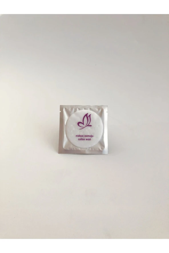 Silver Otel Buklet Makyaj Pamuğu 500 Adet - Resim 2