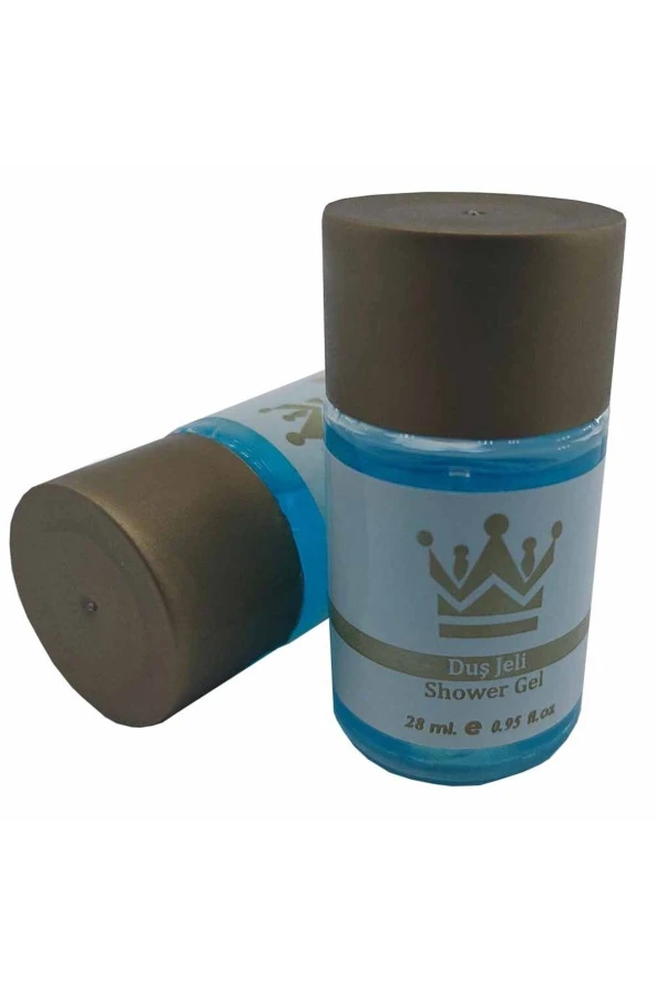 100 Adet Duş Jeli Geniş Kapak Standart Otel Tipi Mini 30 Ml Silindir Şişe Tek Kullanımlık Kullan At
