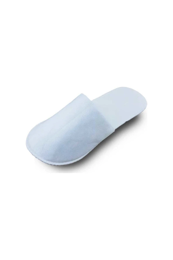 Üreticiden 500 Çift Beyaz 3mm Eva Taban Tek Kullanımlık Terlik Hastane Otel Terliği - Resim 3