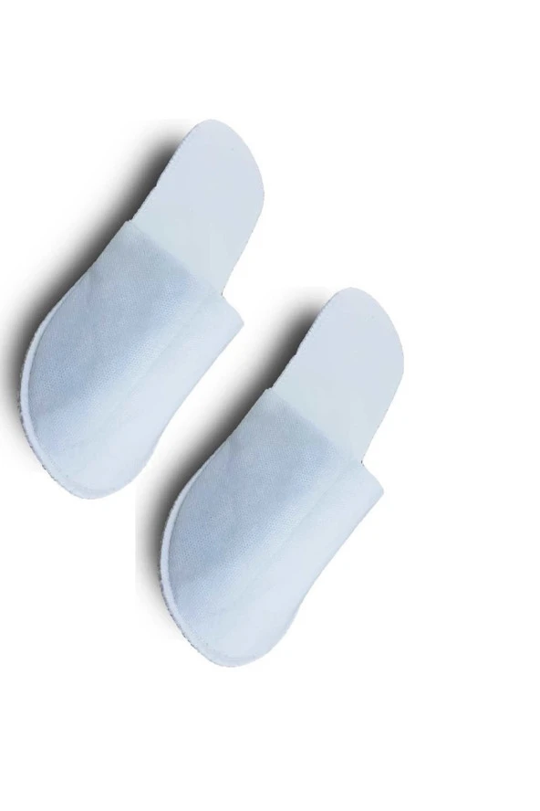 Üreticiden 2000 Çift Beyaz 3mm Eva Taban Kaliteli Tek Kullanımlık Terlik Hastane Otel Terliği - 2