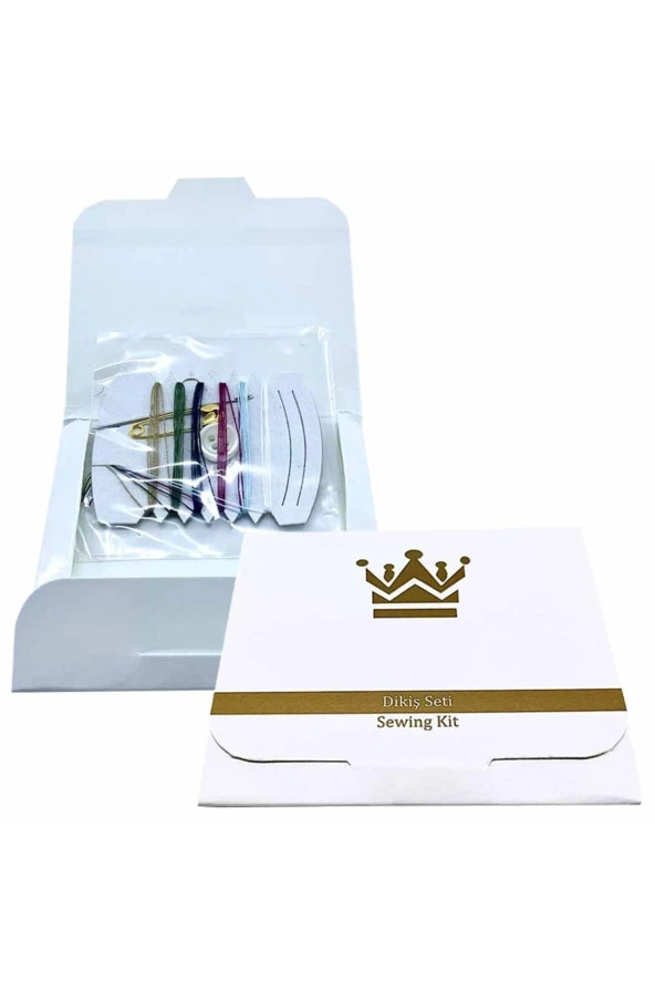 100 Adet Otel Buklet Dikiş Seti Kutulu Promosyon Reklam Hediye ürün görseli